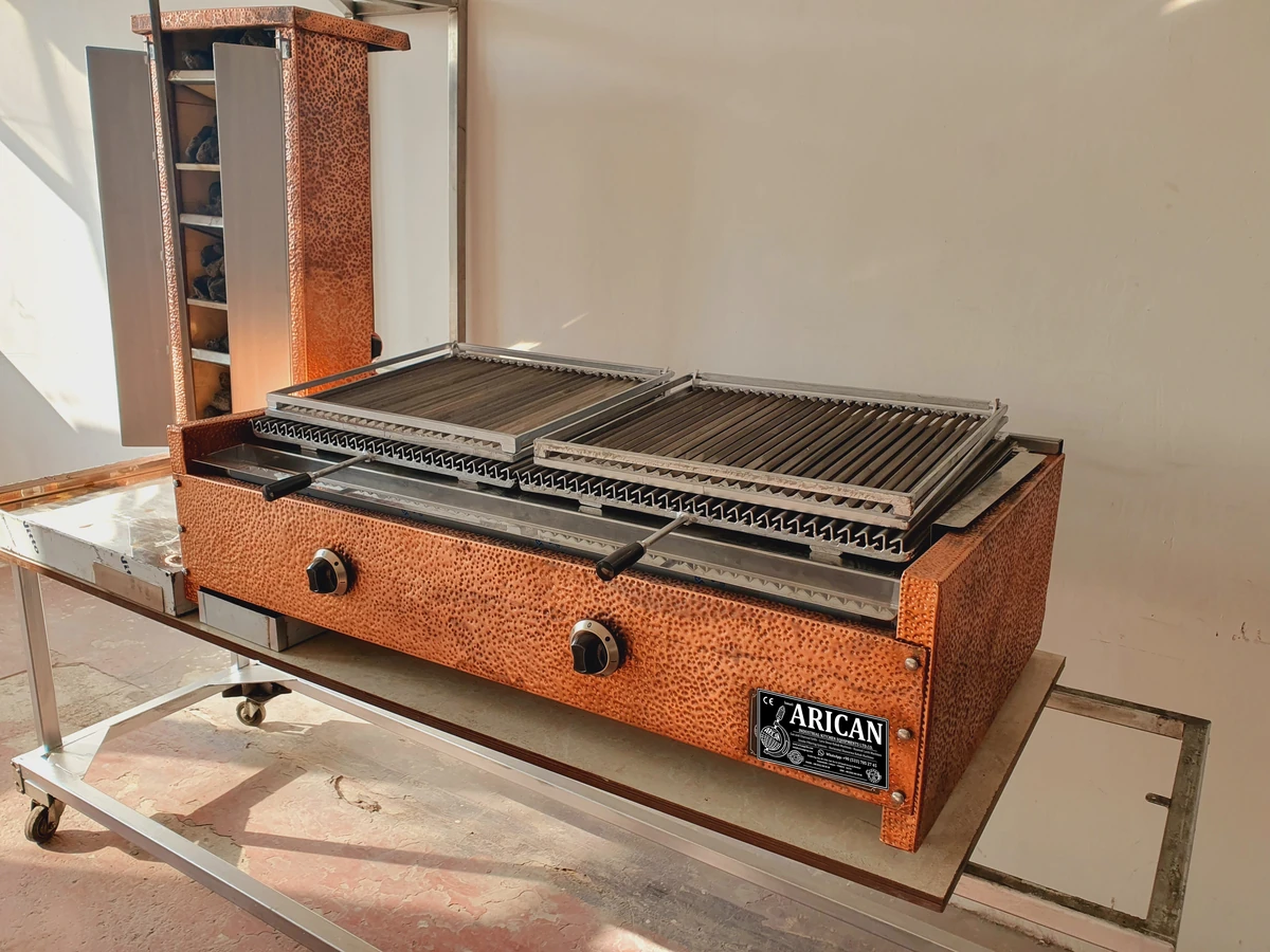 شواية كباب بالغاز وحجر اللافا — AG-277 — منظر المنتج 1