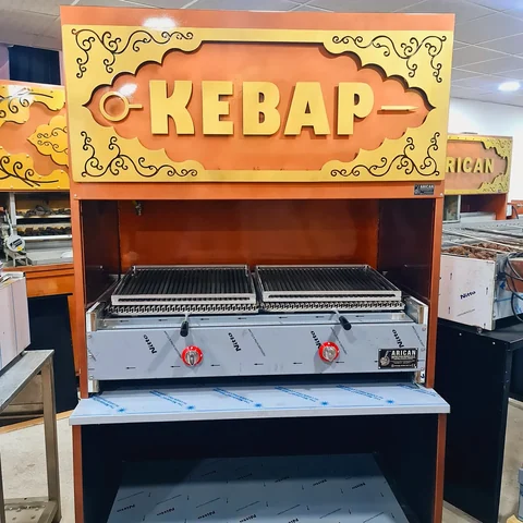 شواية كباب بالغاز وحجر اللافا — AG-048 — منظر المنتج 4