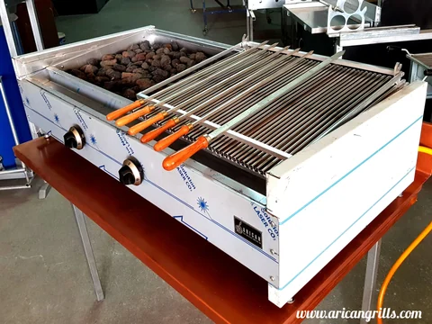 شواية كباب بالغاز وحجر اللافا — AG-209 — منظر المنتج 4