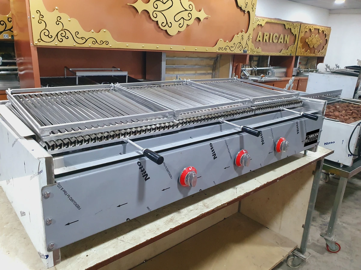 شواية كباب بالغاز وحجر اللافا · 150 cm — AG-232 — منظر المنتج 1