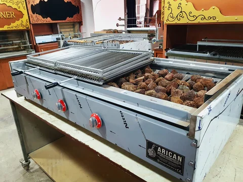 شواية كباب بالغاز وحجر اللافا · 150 cm — AG-232 — منظر المنتج 2