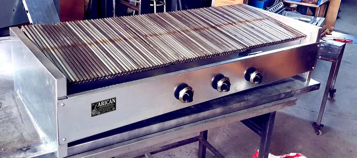 Gas & lava rock kebab grill — AG-173 — Product view 1