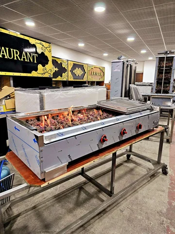 شواية كباب بالغاز وحجر اللافا · 175 cm — AG-066 — منظر المنتج 3