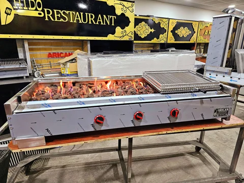 شواية كباب بالغاز وحجر اللافا · 175 cm — AG-066 — منظر المنتج 4
