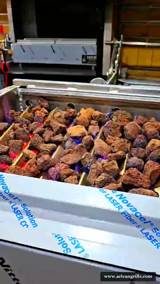 شواية كباب بالغاز وحجر اللافا — AG-002 — منظر المنتج 1