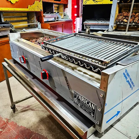 شواية كباب بالغاز وحجر اللافا — AG-002 — منظر المنتج 3