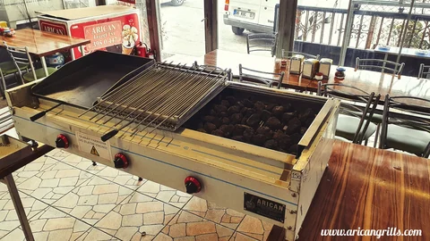 شواية كباب بالغاز وحجر اللافا · 150 cm — AG-045 — منظر المنتج 4