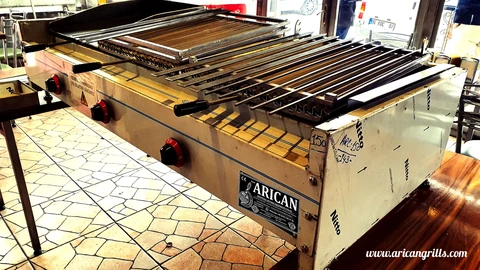 شواية كباب بالغاز وحجر اللافا · 150 cm — AG-045 — منظر المنتج 1
