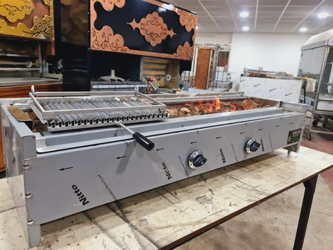 شواية كباب بالغاز وحجر اللافا — AG-130 — منظر المنتج 2