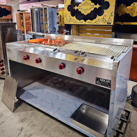 شواية كباب بالغاز وحجر اللافا — AG-464 — منظر المنتج 1