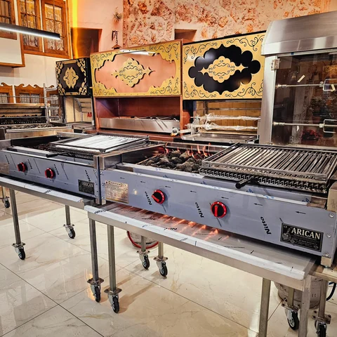 شواية كباب بالغاز وحجر اللافا · 125 cm — AG-433 — منظر المنتج 2