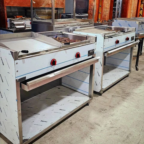 شواية كباب بالغاز وحجر اللافا — AG-457 — منظر المنتج 2