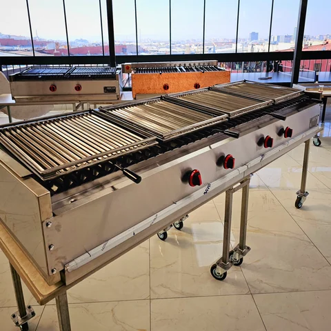 شواية كباب بالغاز وحجر اللافا · 215 cm — AG-454 — منظر المنتج 4