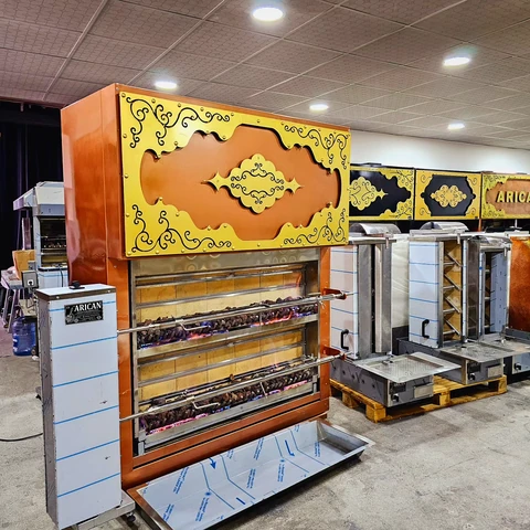 Gas-Lavastein-Lammgrill — AG-404 — Produktansicht 1