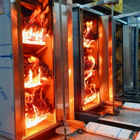 Gas & lava rock doner machine — AG-246 — Product view 3