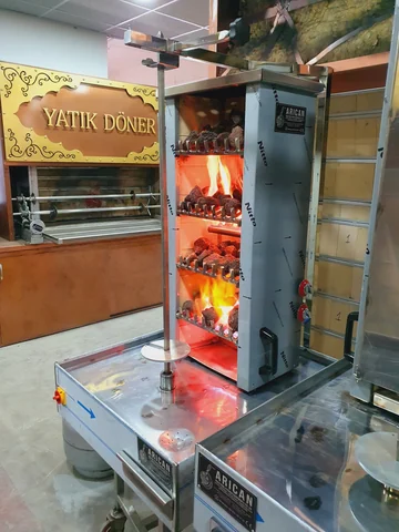 Gas- und Holz-Dönergrill — AG-171 · 2