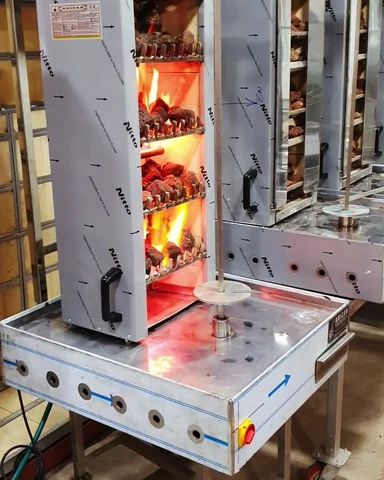Gas- und Holz-Dönergrill — AG-171 · 6