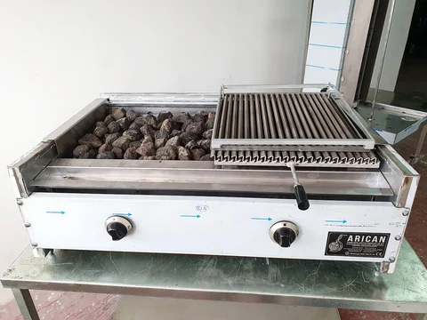 شواية كباب بالغاز وحجر اللافا — AG-309 — منظر المنتج 2