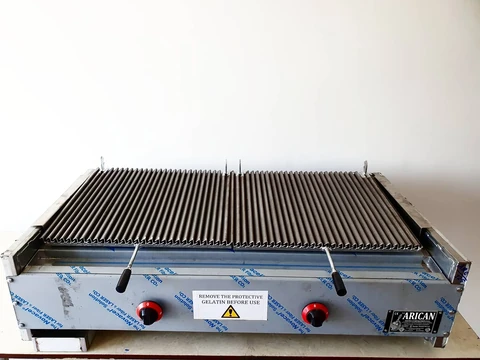 Parrilla de kebab a gas y piedra volcánica · 100 cm — AG-282 — Vista del producto 1