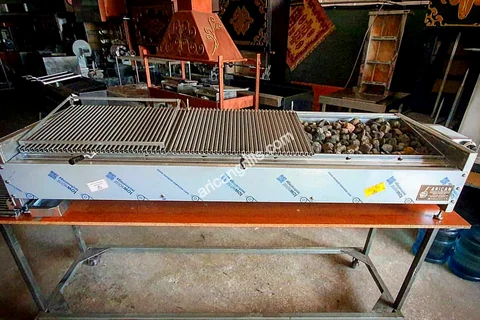 شواية كباب بالغاز وحجر اللافا — AG-021 — منظر المنتج 4