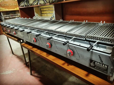 شواية كباب بالغاز وحجر اللافا · 300 cm — AG-098 — منظر المنتج 2