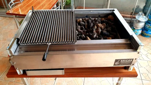 شواية كباب بالغاز وحجر اللافا · 100 cm — AG-220 — منظر المنتج 4