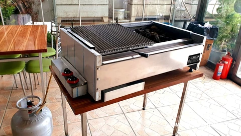 شواية كباب بالغاز وحجر اللافا · 100 cm — AG-220 — منظر المنتج 1