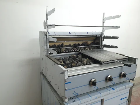 أفران كباب جاغ بالغاز · طراز صناعي · 100 cm — AG-318 — منظر المنتج 3