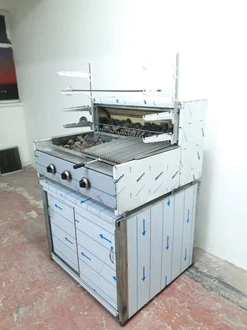 أفران كباب جاغ بالغاز · طراز صناعي · 100 cm — AG-318 — منظر المنتج 2