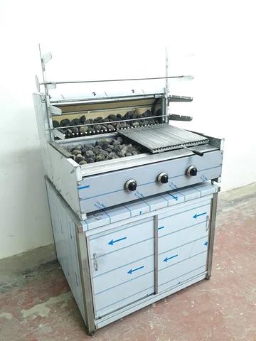 أفران كباب جاغ بالغاز · طراز صناعي · 100 cm — AG-318 · 8