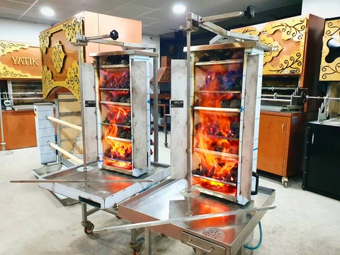 شواية شاورما بالغاز وحجر اللافا — AG-354 — منظر المنتج 1