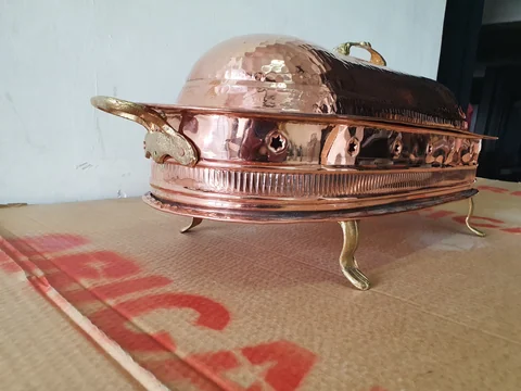 Beheizbare Kupfer-Servierplatte · Kupferverkleidung — AG-280 · 7