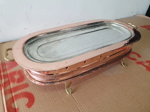 Beheizbare Kupfer-Servierplatte · Kupferverkleidung — AG-280 · 10