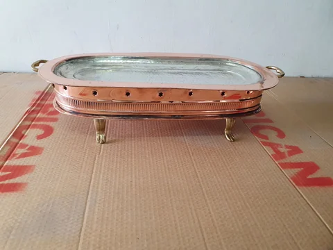Beheizbare Kupfer-Servierplatte · Kupferverkleidung — AG-280 · 9