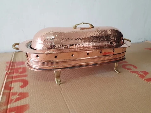 Beheizbare Kupfer-Servierplatte · Kupferverkleidung — AG-280 · 5
