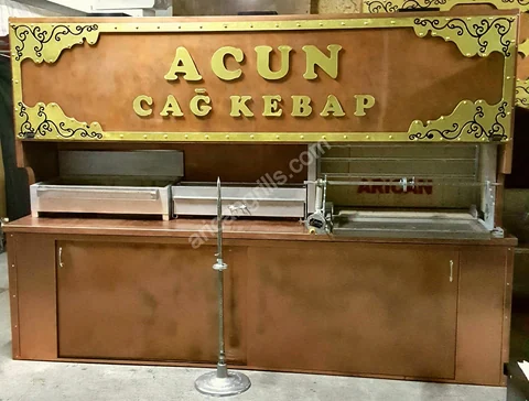 Holzbefeuerte Cağ-Kebab-Grills · Kupferoptik · Individuelle Designbeispiele — AG-221 · 6