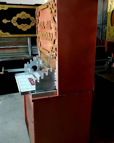 Máquinas de cağ kebab a leña · Acabado de aspecto cobrizo · Ejemplos de diseños a medida — AG-073 — Vista del producto 2