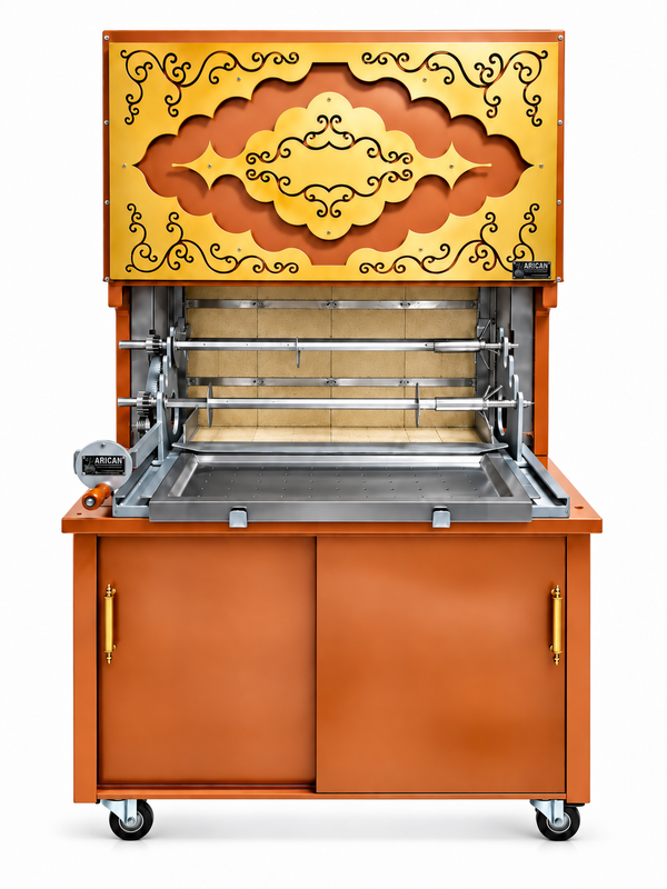 Einzeln mit Holzfeuer