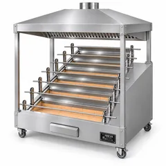 Hähnchengrill mit Haube · 7 Spieße